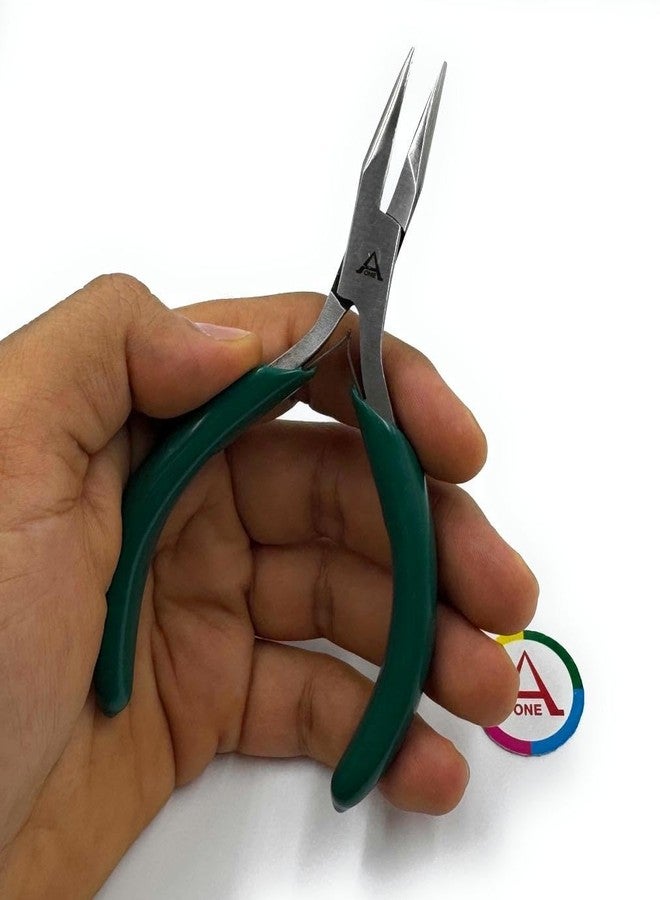 Aone Chain Nose Half Round Steel Value Plier Multipurpose for Jewellery Making, Wire Wrapping, Beading Jewellery, Model Making & Hobby Crafts DIY - Image 3